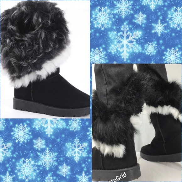 Shoes - ADORABLE FURRY BOOTS